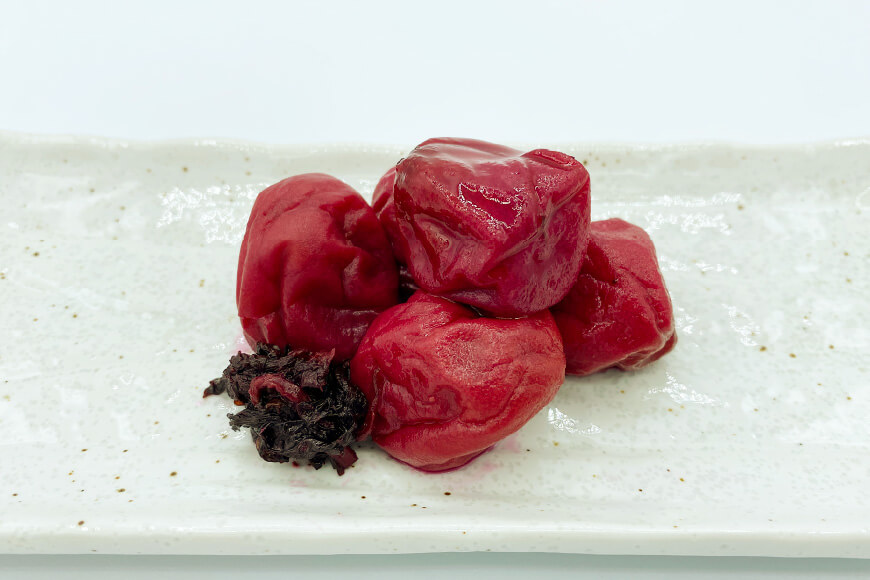 地元で愛されている手づくりの店 お母さんの赤紫蘇たっぷり手づくり梅干し 1kg