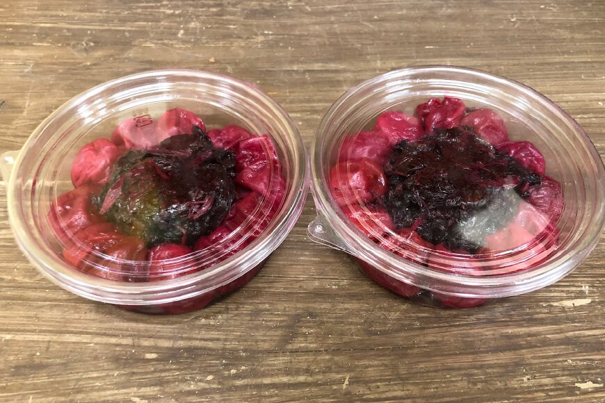 地元で愛されている手づくりの店 お母さんの赤紫蘇たっぷり手づくり梅干し 1kg