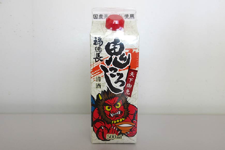 日本酒 福徳長 天下御免 鬼ころし 500ml×12本 瞬令造り 紙パック