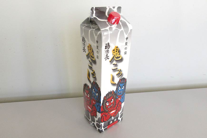 日本酒 福徳長 甲斐の国 鬼ころし 2L×6本 紙パック 酒 [まあめ