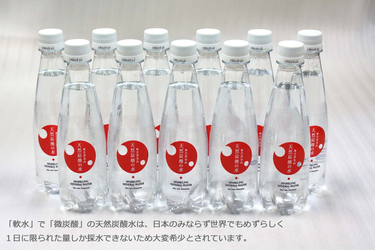 奥会津金山天然炭酸の水（350mlペットボトル）24本 ｜ ふるさと
