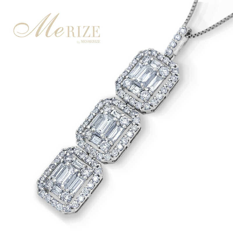 最新発見 ネックレス 天然ダイヤ 1.0ct【プラチナ900】n-161（KRP）Q1 リング(指輪)