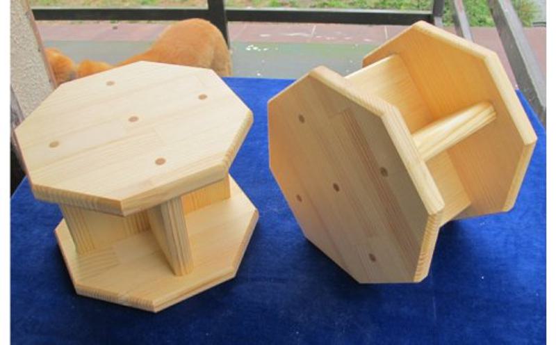 ふるさと納税 大阪府 泉南市 手作り木製 正座用補助椅子高さ 20ｃｍ