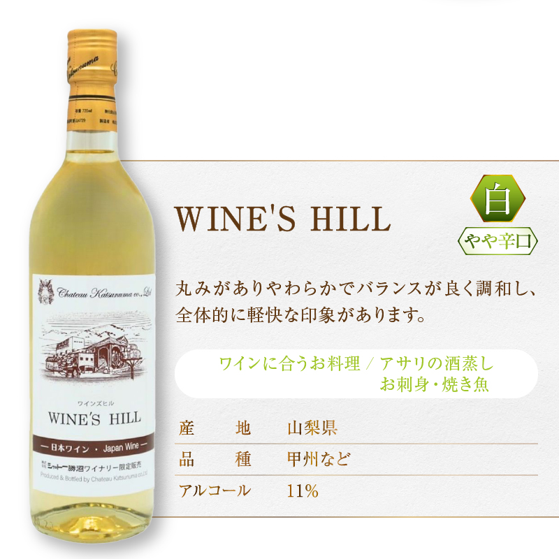 日本ワイン シャトー勝沼　生詰め甲州 2017 2018 シャトー勝沼 生詰め甲州 | Vinica 無料のワインアプリ