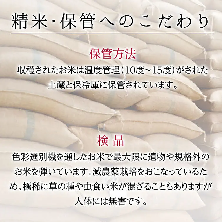 9回定期】特別栽培米 コシヒカリ ヒロシノキモチ 玄米 5kg 総計