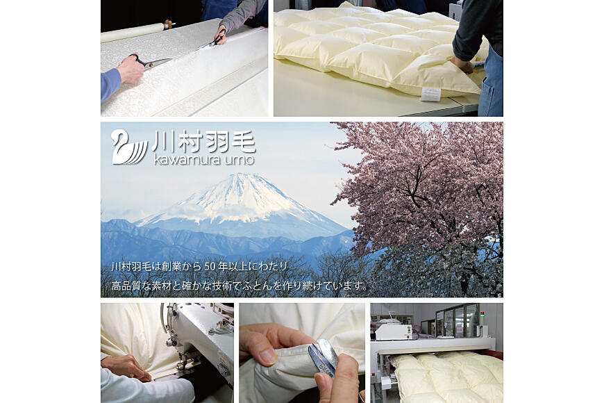 夏用】アイダーダウン 羽毛布団 肌掛け ダブル アイダーダックダウン98