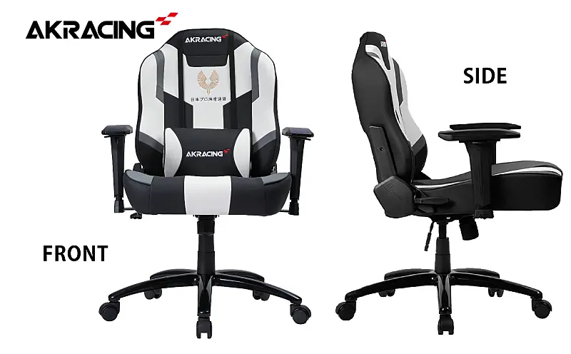 099H4789 AKRacing MJ Grey 日本プロ麻雀連盟モデル ゲーミングチェア