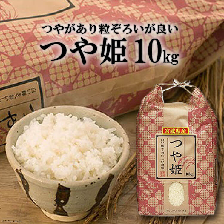 お米マイスター厳選 宮城産 つや姫 10kg 菊武商店 宮城県気仙沼市 ふるさと納税 モンベル