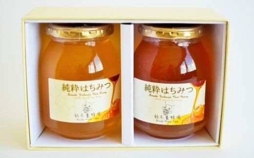 No.0087 国産純粋はちみつ2種詰合せ500g×2本 ｜ ふるさと納税 ｜ モンベル